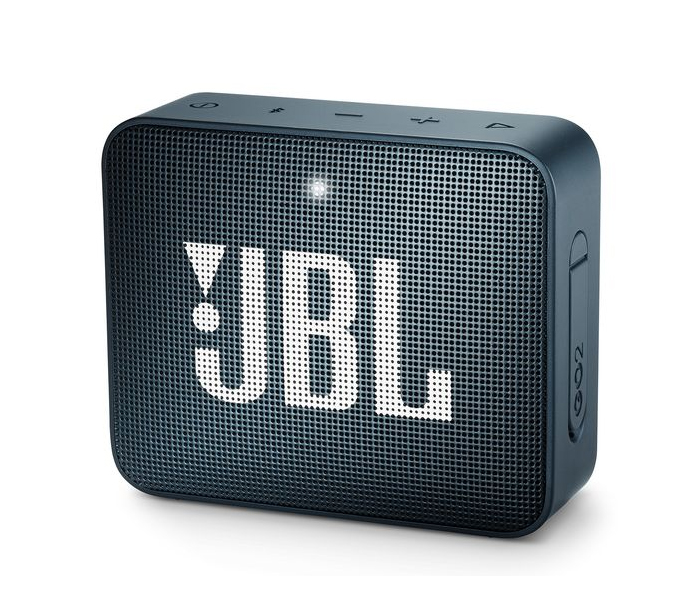 JBL GO 2 Rechargeable Waterproof Bluetooth Speaker - Slate Navy - Zoom Image 2