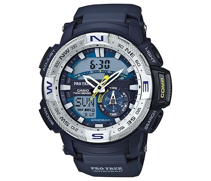 Casio G Shock PRG-280-2DR Mens Analog and Digital Watch Blue - Zoom Image