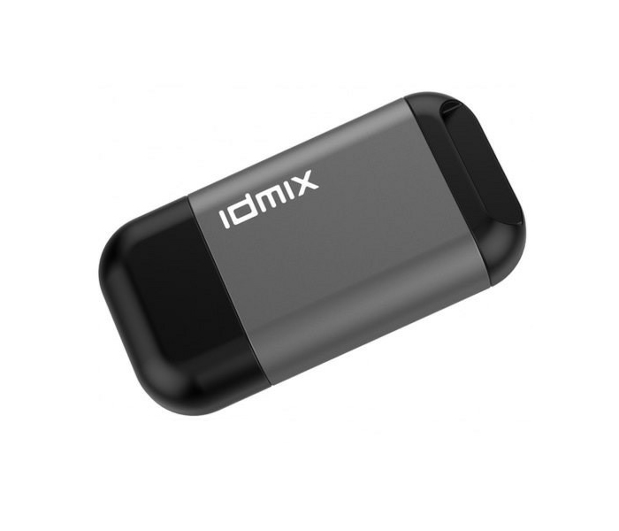 Idmix DL10 Mini Extended U Disk Adapter for iPhone X - Grey - Zoom Image 1