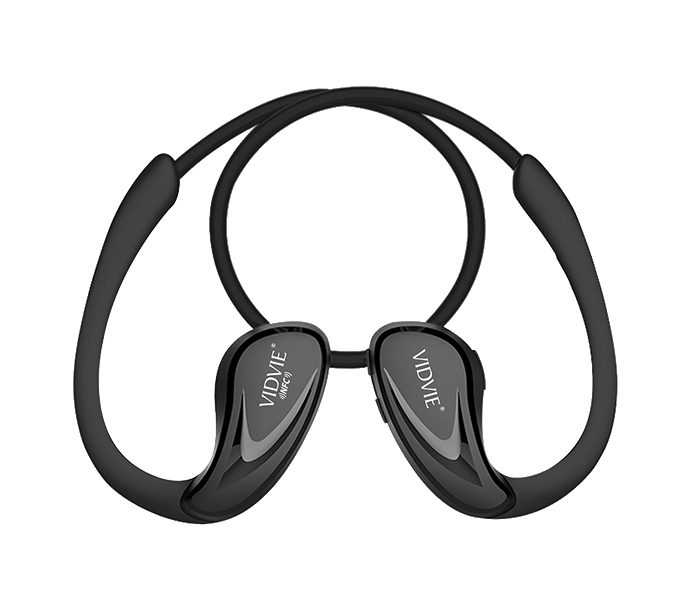 Vidvie BT-809 Wireless Smart Sport Bluetooth Headset - Black - Zoom Image 2