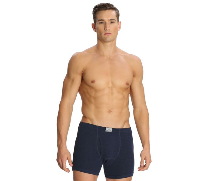 Jockey 8008-0210 Mordern Classic Trunk, Ink Blue Melange/XXL - 2 Pieces Pack - Zoom Image