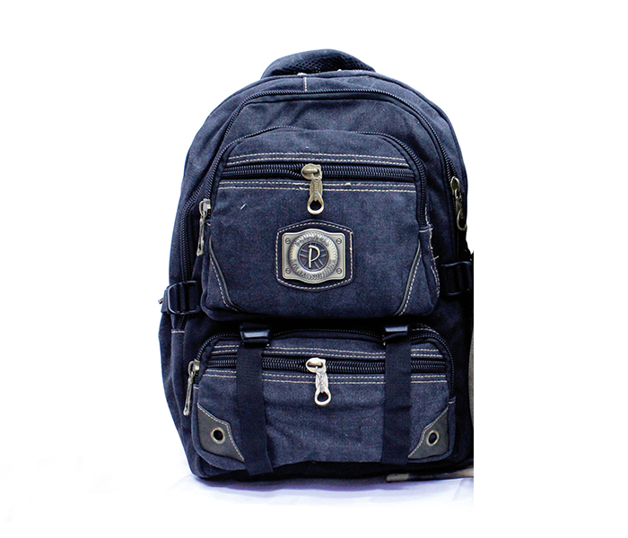 Para John PJBP6537A18 18-inch Army Cut Canvas BackPack - Blue - Zoom Image