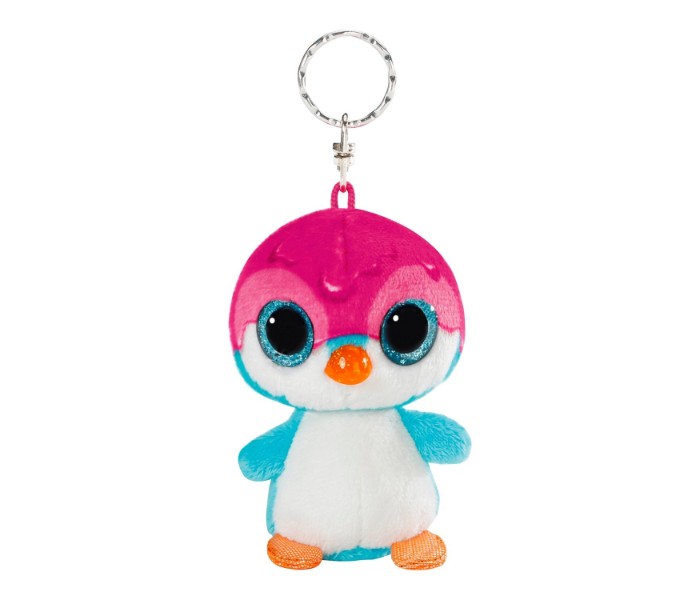 Nici 38788 Sirup Penguin Crazy 9 cm Keychain Pink, Blue - Zoom Image