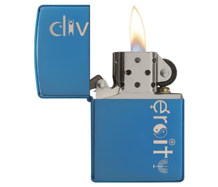 Zippo 29549 20446 Diversity Lighter Blue - Zoom Image 1