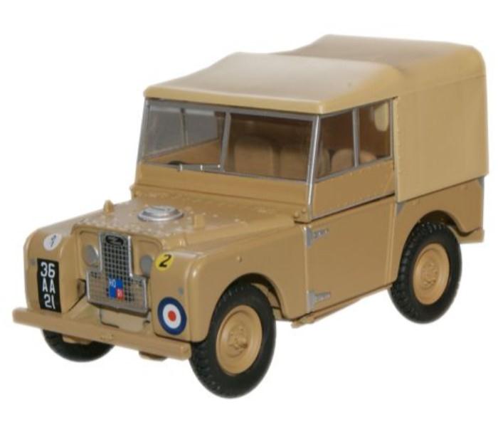 Oxford LAN180008 Series 1 Land Rover 34th Light Aa Reg Beige - Zoom Image