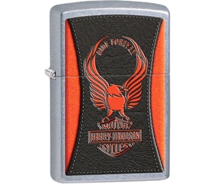 Zippo 28823 207 Harley Davidson Ride Forever Lighter Silver - Zoom Image 4