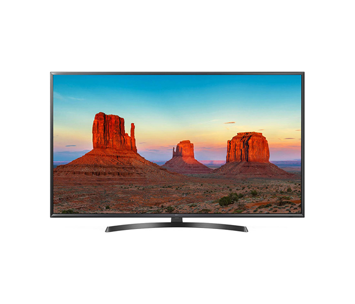 LG 49UK6400PVC 4K Active HDR Smart LED TV- Black - Zoom Image 1