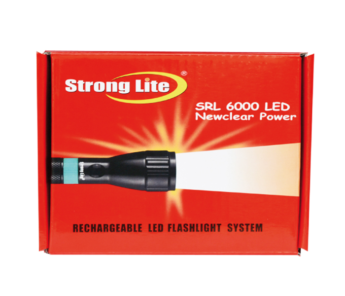 Strong Lite SRL6000LED Rechargeable LED Flash Light 1SC AAA - Black - Zoom Image