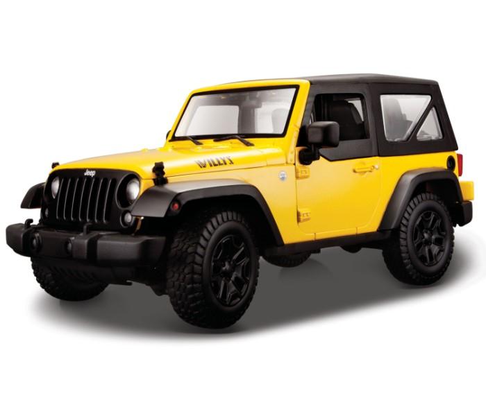 Maisto Tech 31676 SE B 2014 Jeep Wrangler Yellow And Black - Zoom Image