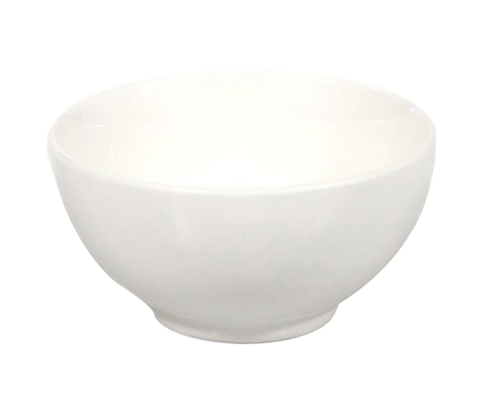 Royalford RF8763 5-inch Porcelain Bowl - White - Zoom Image 1