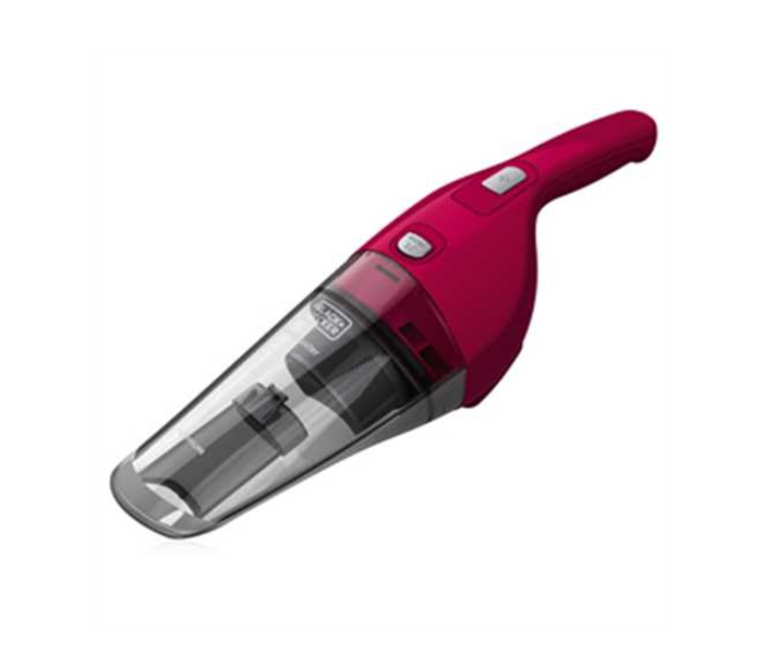 Black and Decker NVB115WA-B5 3.6V Dustbuster Hand Vacuum Cleaner with Accessories - Ruby Red - Zoom Image 5