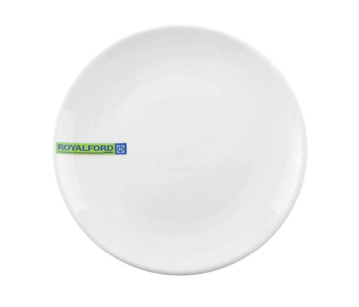 Royalford RF7999 10.5-inch Magnesia Flat Plate - White - Zoom Image