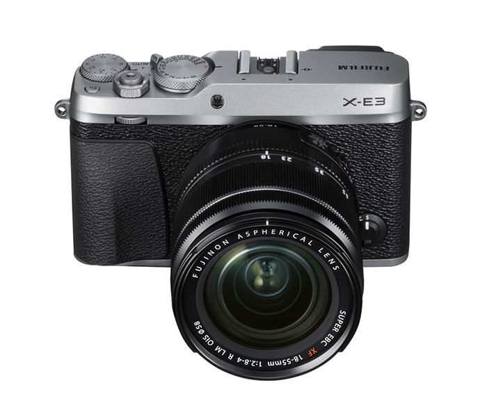 Fujifilm X-E3 Mirrorless Digital Camera with 18-55mm Lens - Silver - Zoom Image 2