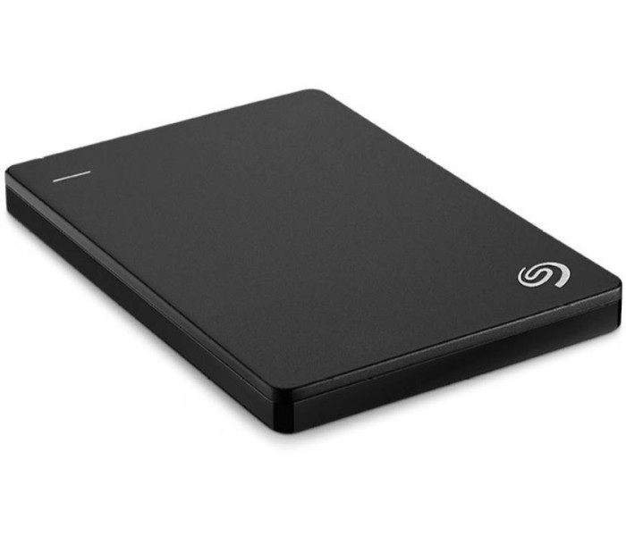 Seagate STDR1000200 2TB 2.5 inch Backup Plus Slim Portable Hard Disk Drive Black - Zoom Image 1