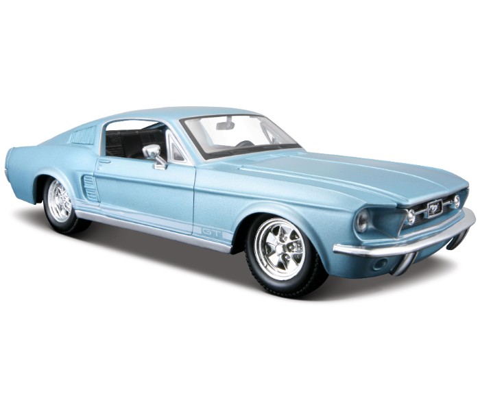 Maisto Tech 31260 1:24 SE (A) 1967 Ford Mustang GT Blue - Zoom Image