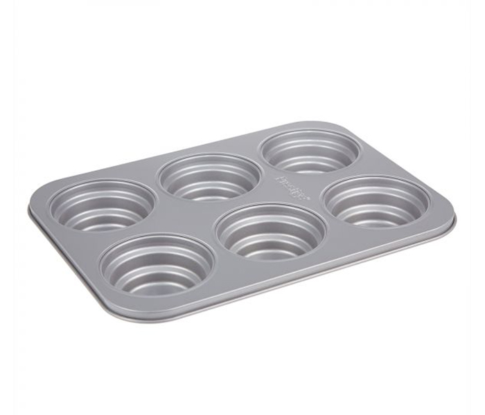 Prestige PR46639 Bakemaster 2 Circle Cakelette Pan, Grey - Zoom Image 1