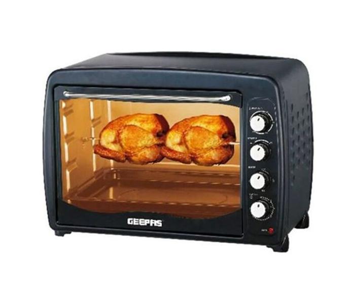 Geepas GO4401N 60Litre Electric Oven with Convection and Rotisserie - Black - Zoom Image 4