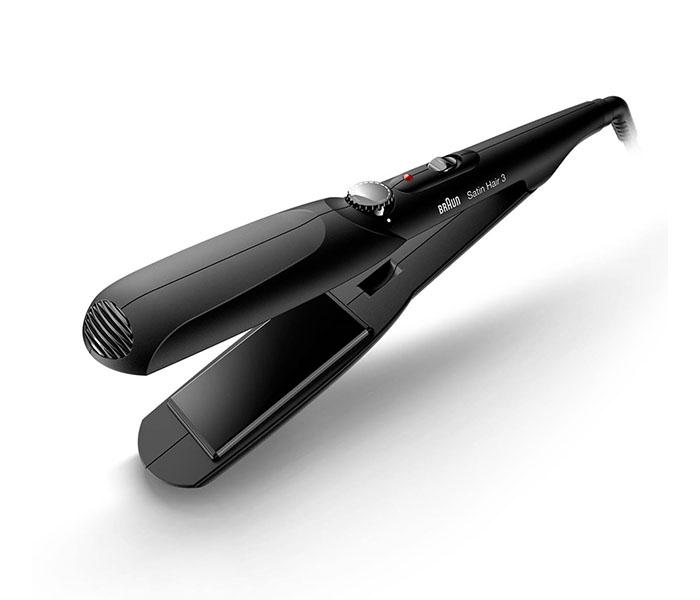 Braun ST310 Satin Hair 3 Straightener with Wide Plates - Black - Zoom Image 2