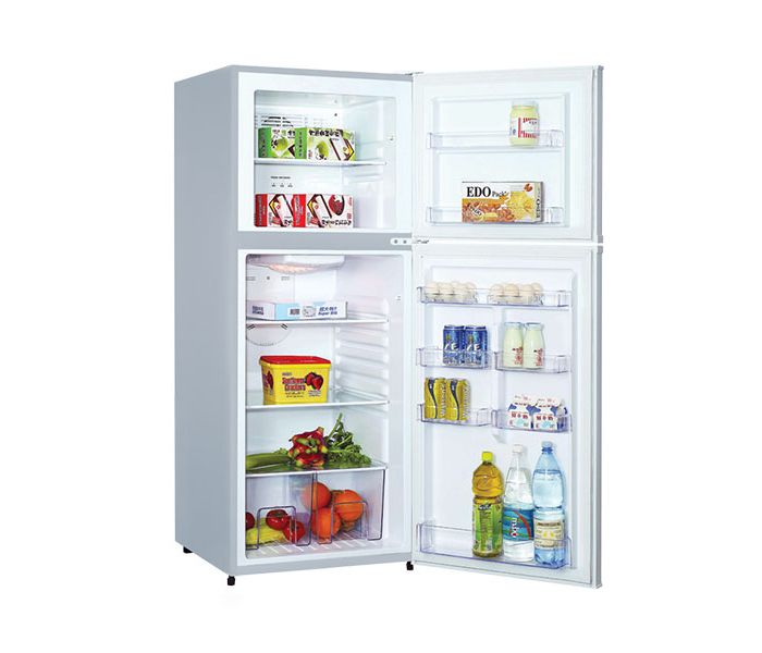 Nikai NRF340FN3S Double Door Frost Free Stainless Steel Refrigerator 340 Liter Silver - Zoom Image 1