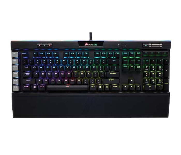 Corsair CH-9127014-NA K95 RGB Platinum Mechanical Gaming Keyboard - Black - Zoom Image 4