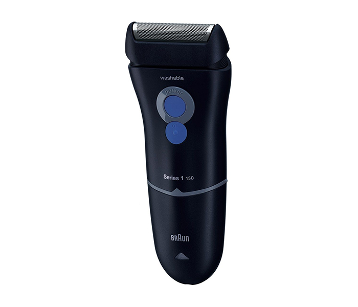 Braun 130 S Series 1 Electric Shaver for Men, Dark Blue - Zoom Image 1