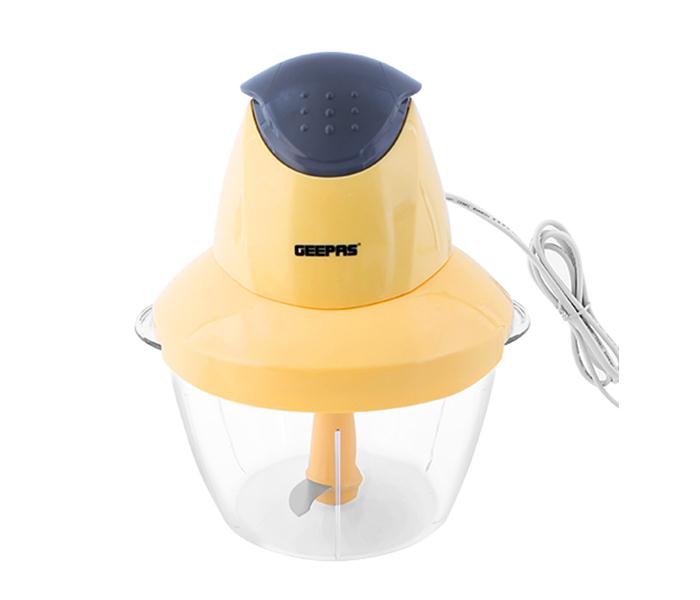 Geepas GC1655 2.0 Litre Bowl Single Blade Chopper - Yellow - Zoom Image 1