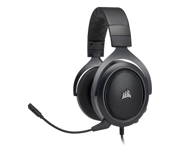 Corsair CA-9011173-NA Hs60 Surround Gaming Headset - Carbon Grey - Zoom Image 6