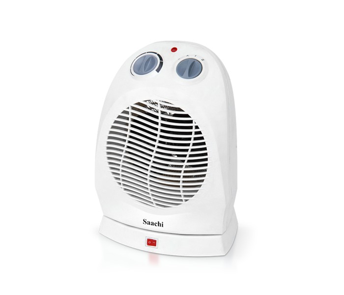 Saachi NL-HR-2604 Fan Heater With 2 Heat Settings White - Zoom Image