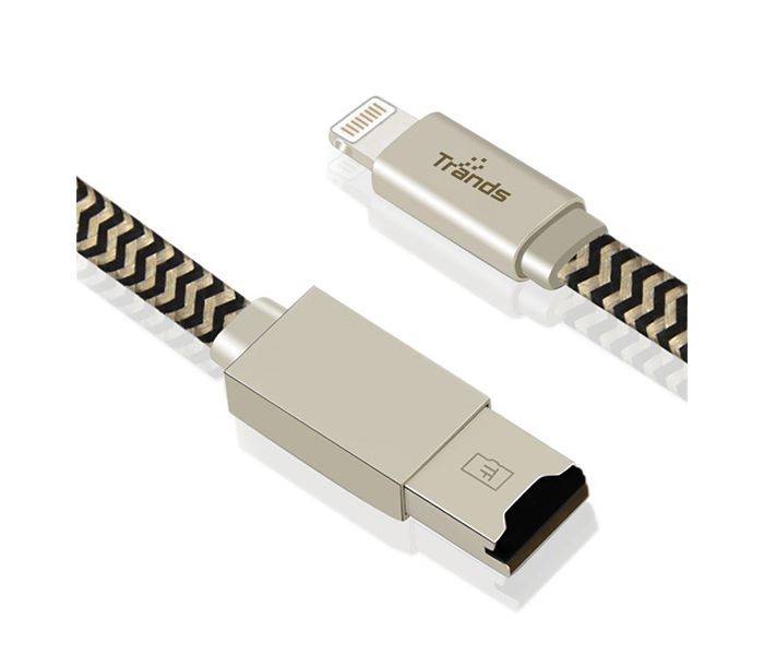 Trands TR-CR9364 Lightning Cable with Multifunction Card Reader - Zoom Image 1