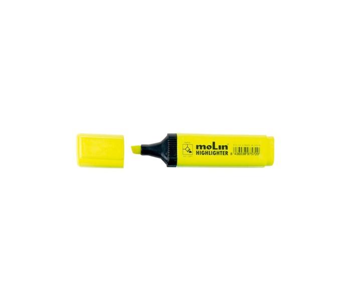 Molin RTF240-10-1 Box Of 10 Highlighters Yellow - Zoom Image