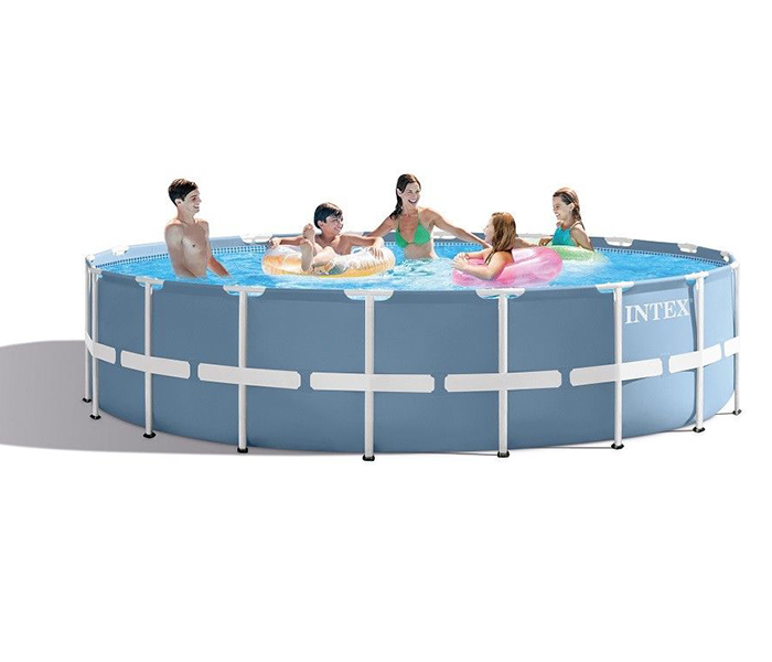 Intex ZX-26762 732 x 132CM Metal Frame Round Shape Pool - Zoom Image 5