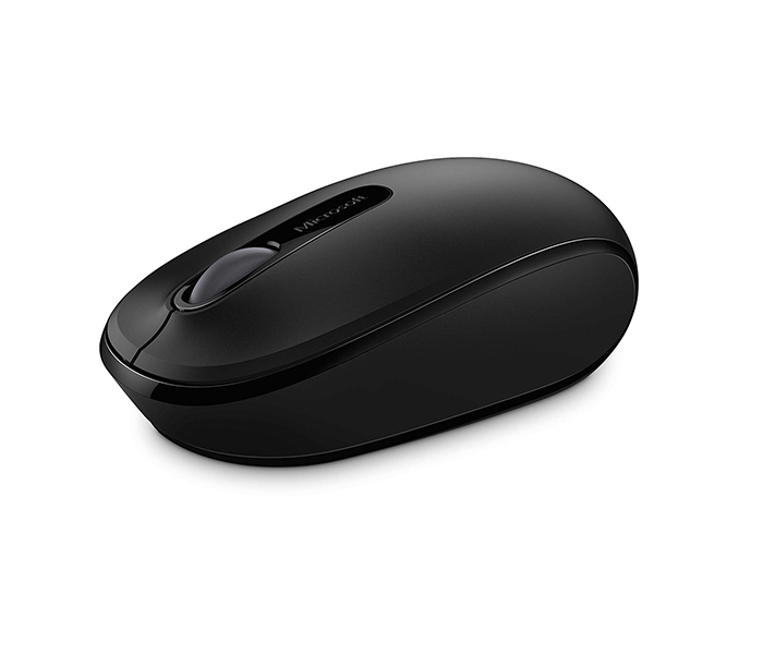 Microsoft 1850 Wireless Mobile Mouse - Black - Zoom Image 1