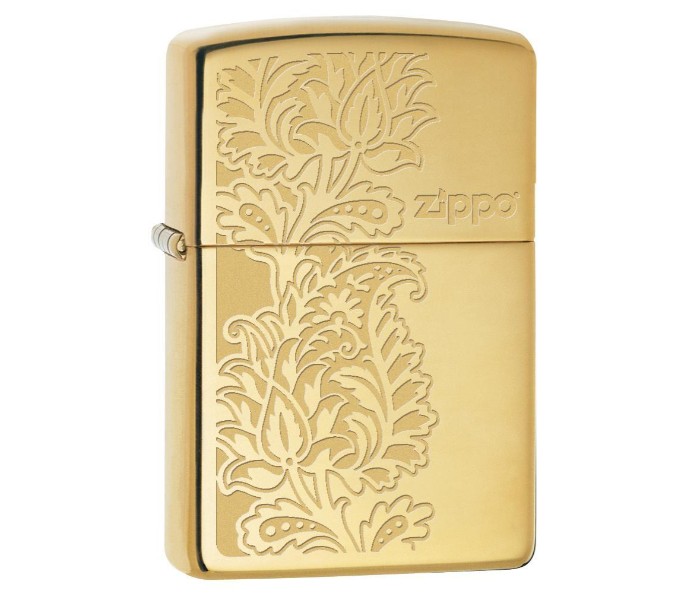 Zippo 29609 254B Paisley Design Lighter Gold - Zoom Image 3