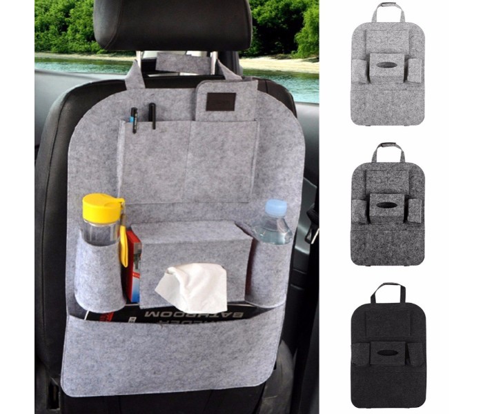 Taqdeer TMCS145 Multifunction Car Seat Storage Bag Hanging Back Multicolor - Zoom Image 1