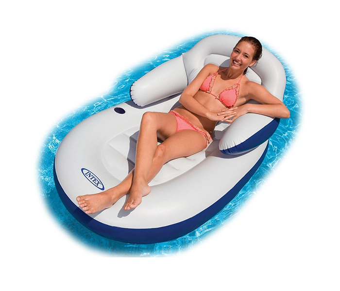 Intex ZX-58864 Comfy Cool Inflatable Floating Lounge Chair - Zoom Image 1