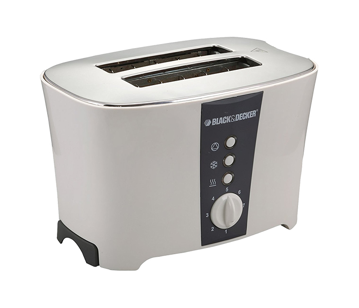 Black and Decker ET122-B5 2 Slice Cool Touch Toaster - White - Zoom Image 1