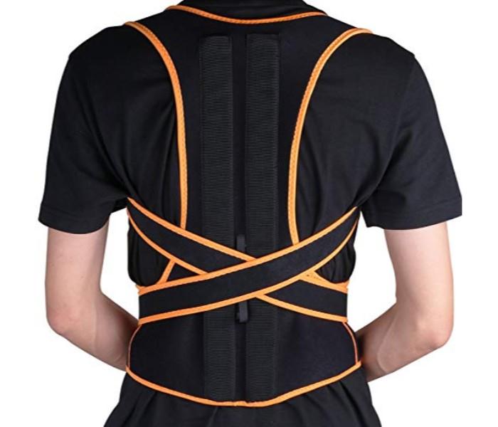 Posture Correcter Back Brace, Adjustable Breathable Comfort Clavicle & Shoulder Back Support Brace for Women and Men,Best Lower Back Support, Black - Zoom Image 1