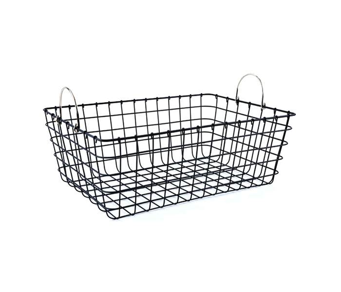 Royalford RF9210 Multi-Purpose Storage Basket - Black - Zoom Image 2