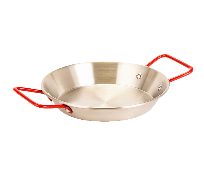 Royalford RFU9101 30cm Stainless Steel Paella Pan - Silver - Zoom Image 2