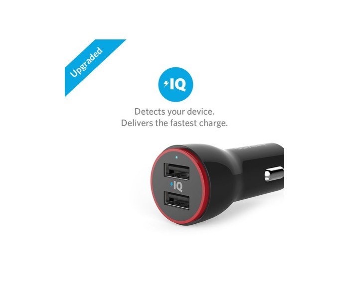 Anker B2210 PowerDrive Plus 1 Port Car Charger Black - Zoom Image 3