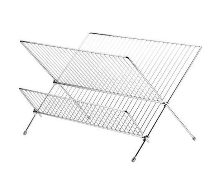 Royalford RF8350 Foldable Dish Rack - Silver - Zoom Image