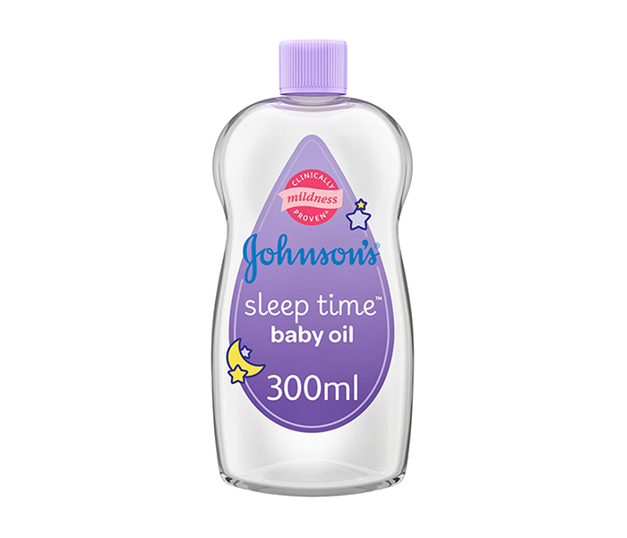 Johnson & Johnson N11305193A Bed Time Baby Oil - 300ML, White - Zoom Image