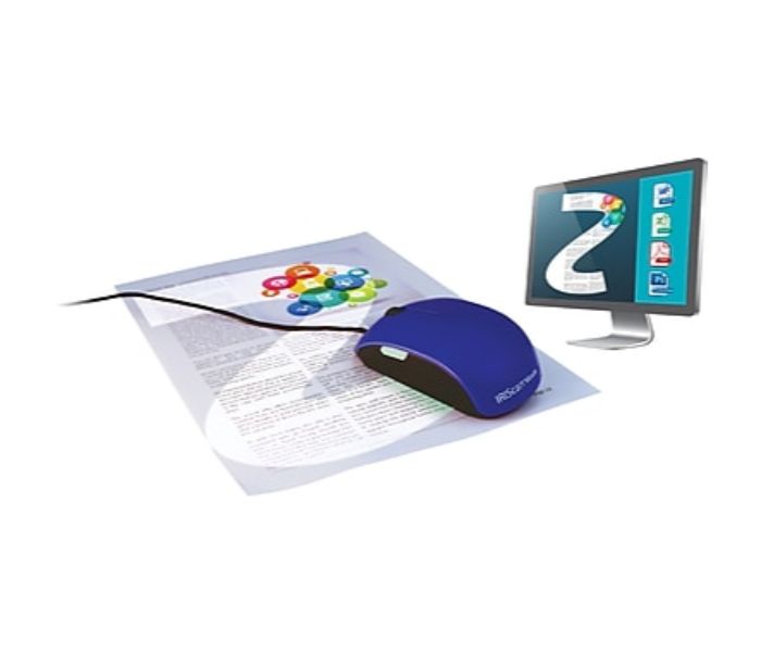 IRIS 458124 Scan USB Powered All-In-One Mouse Cum Scanner Blue - Zoom Image 2