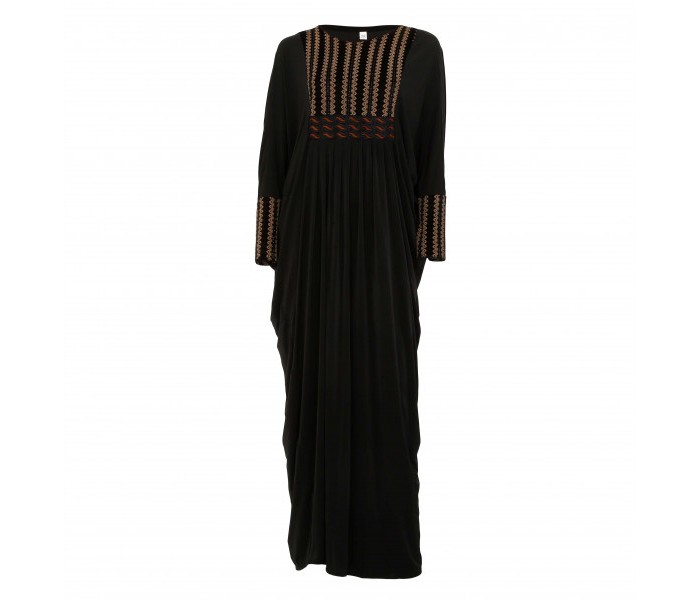 Abaya ABY40S Size S for Women Black - Zoom Image 3