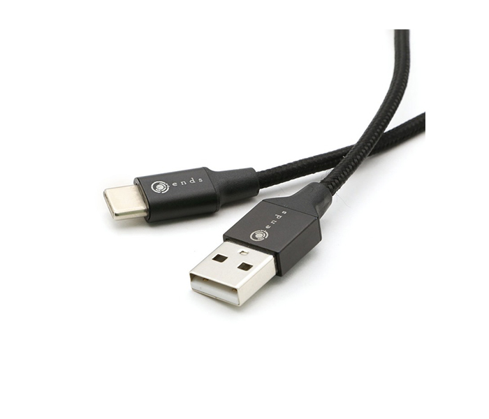 iends IE-CA2749 Nylon Braided USB Type C Fast Charger Cable - Zoom Image 3