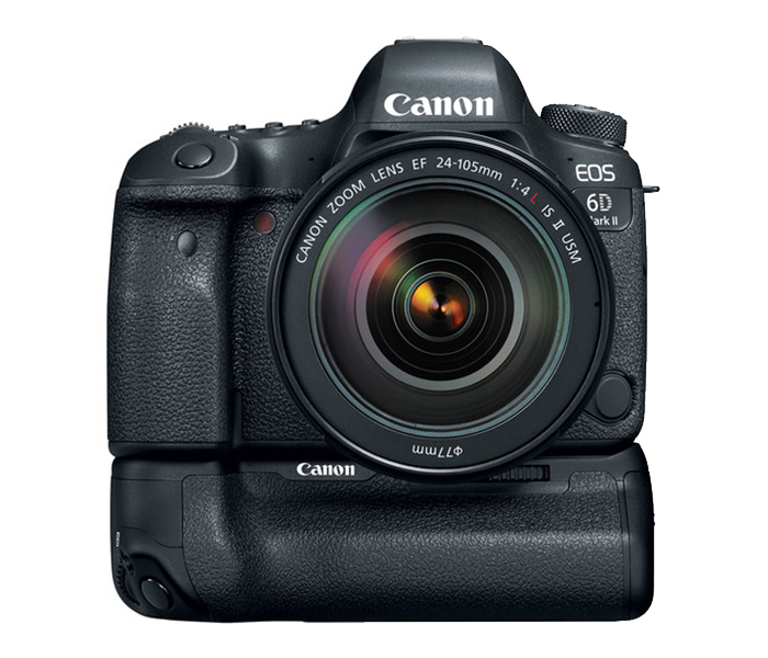 Canon BG-E21 Battery Grip for EOS 6D Mark II - Black - Zoom Image 2