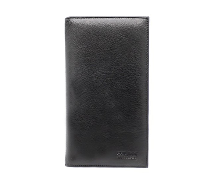 Philippe Morgan CC106 Unisex Leather Credit Card Holder Black - Zoom Image 3