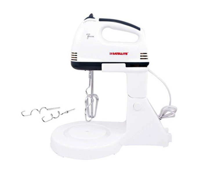 BM Satellite BM-341 130 Watts Handmixer - White - Zoom Image