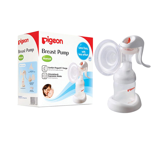 Pigeon N11583501A Manual Breast Pump - White - Zoom Image