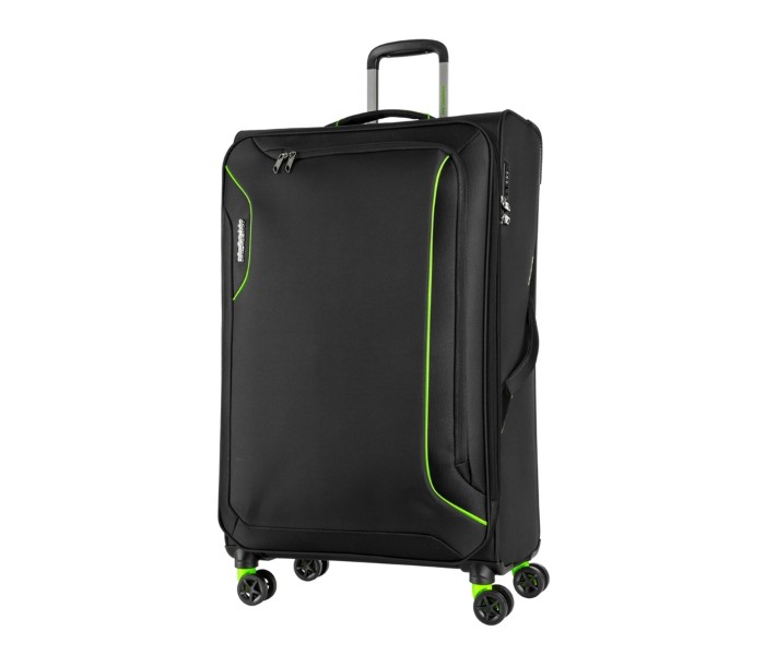 American Tourister GAT104LUG03050 Applite 82Cm Black and Green - Zoom Image 1